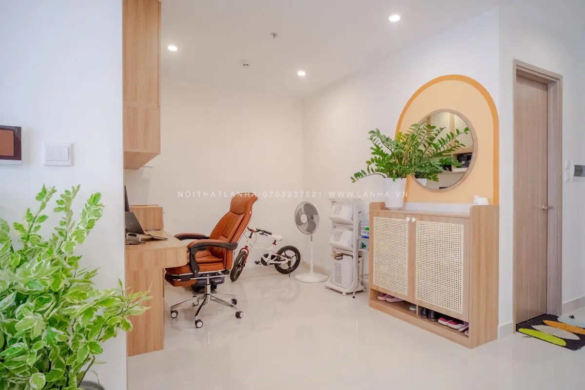 Phong Cach Wabi Sabi 10 Mỗi chi tiết dù đơn giản nhưng được bố trí hợp lý tạo nên một không gian tươi mới