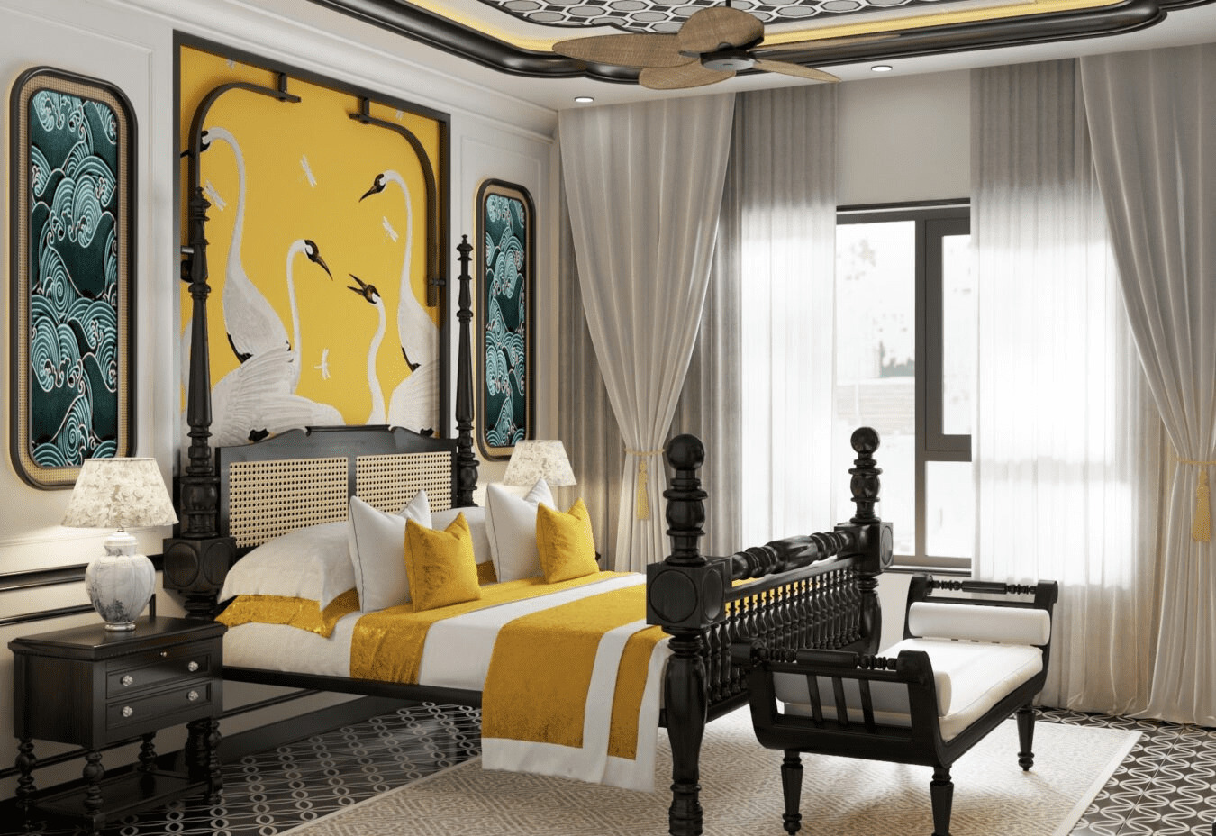 Họa tiết trong phong cách Indochine