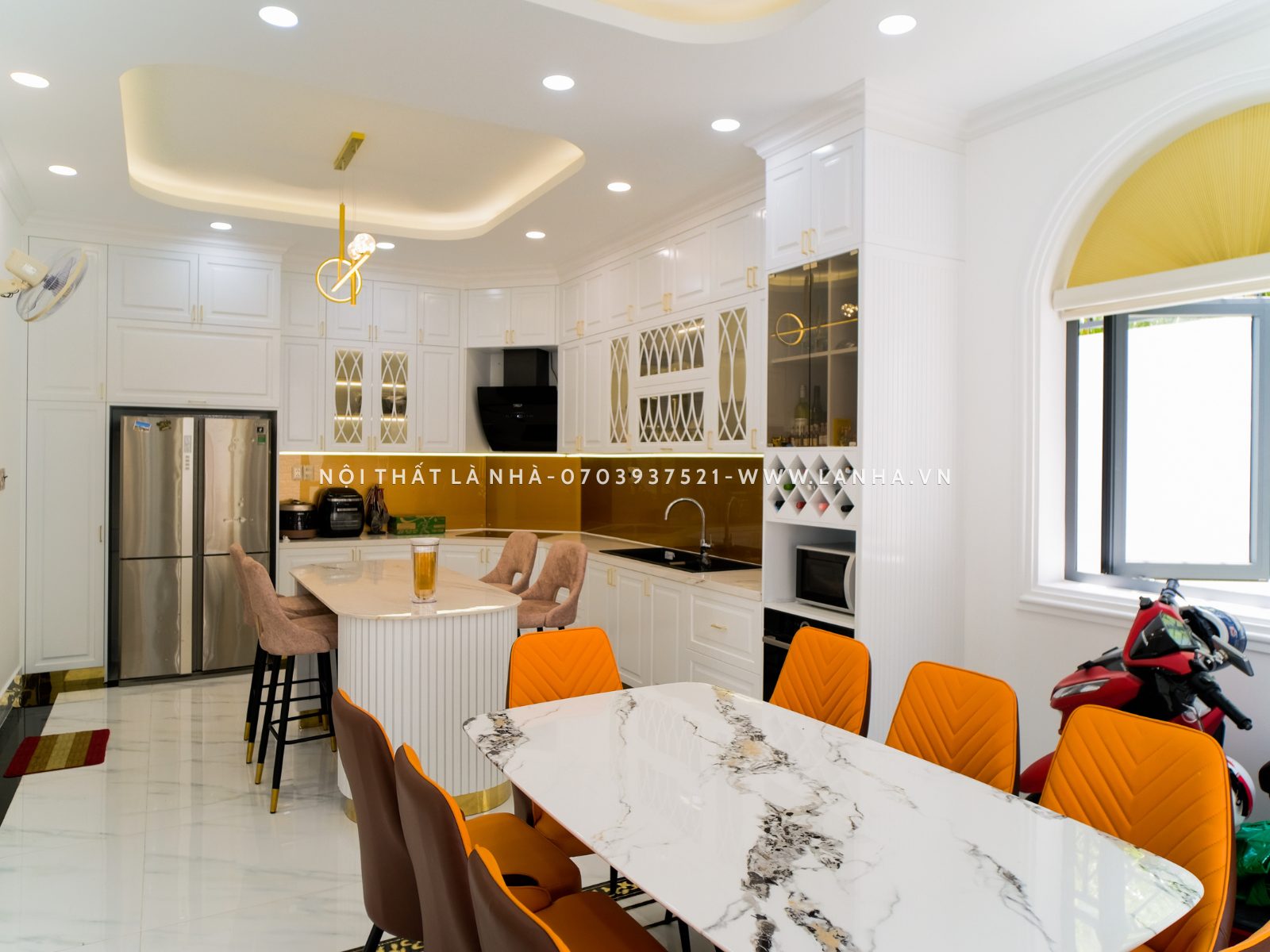 Phòng bếp của biệt thự quận 7