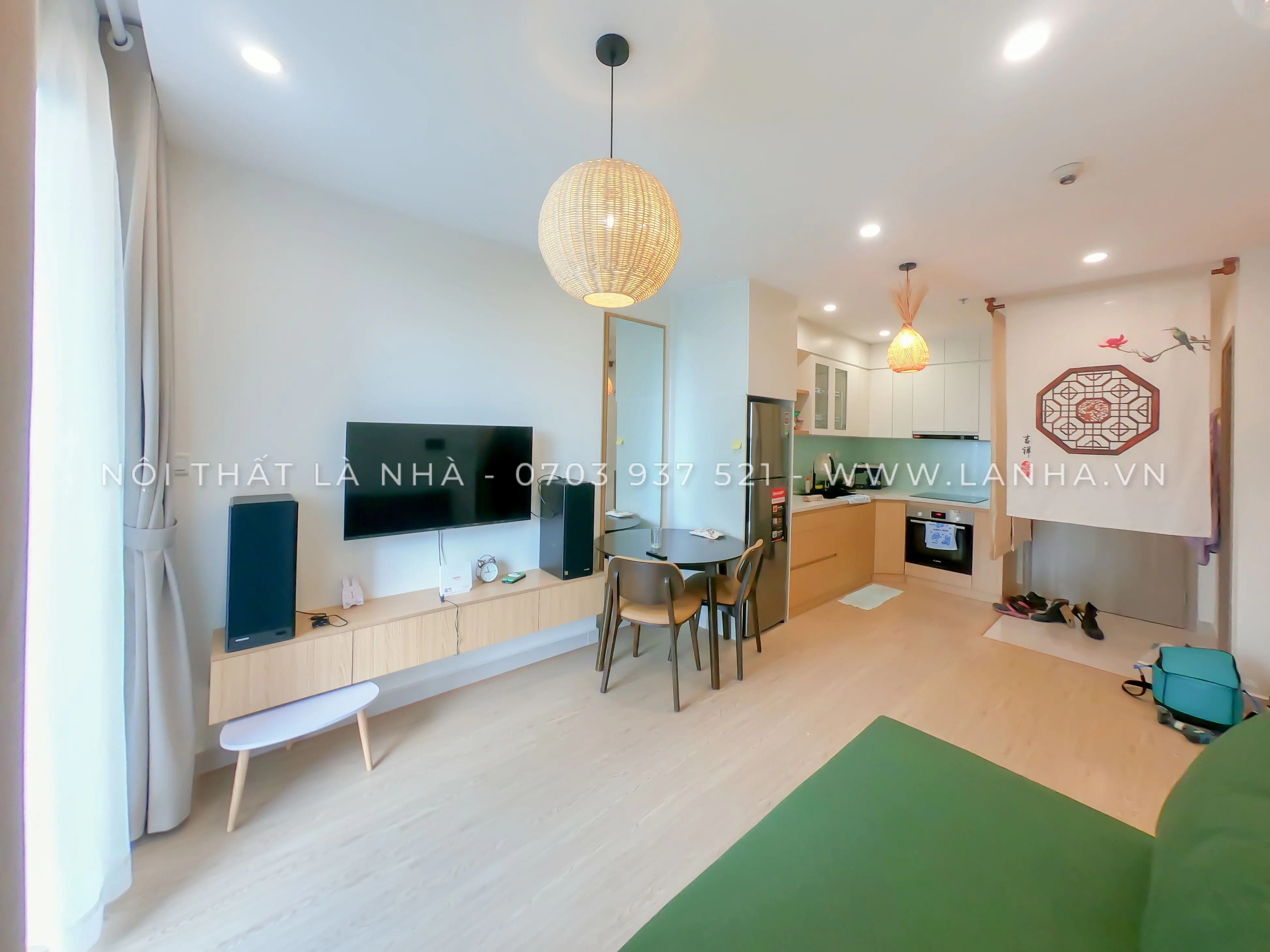 Không gian chung cư hạn chế Là Nhà ưu tiên nội thất đơn giản, hữu ích