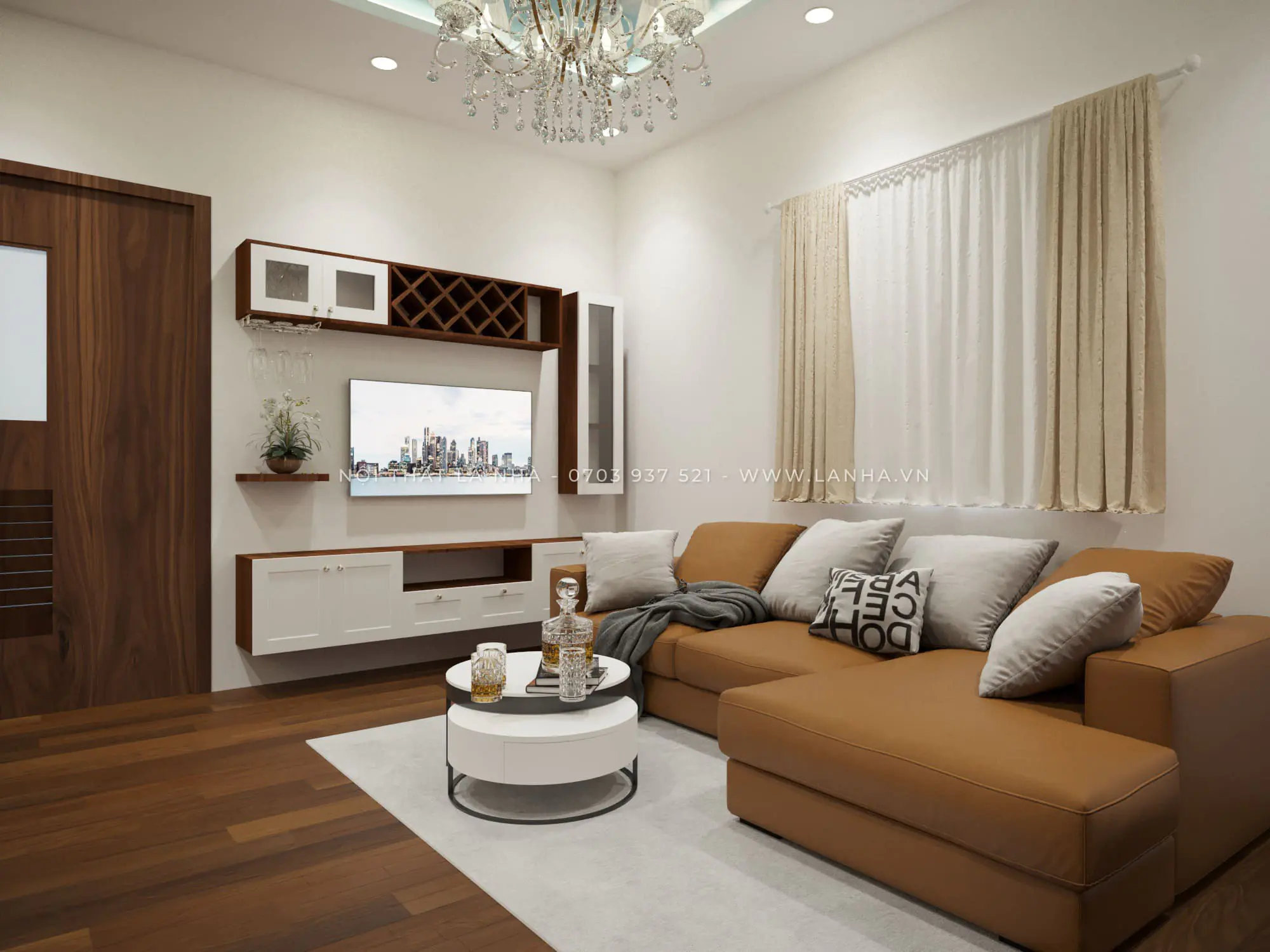 Màu sắc trầm luôn tạo cảm giác quen thuộc, gần gũi