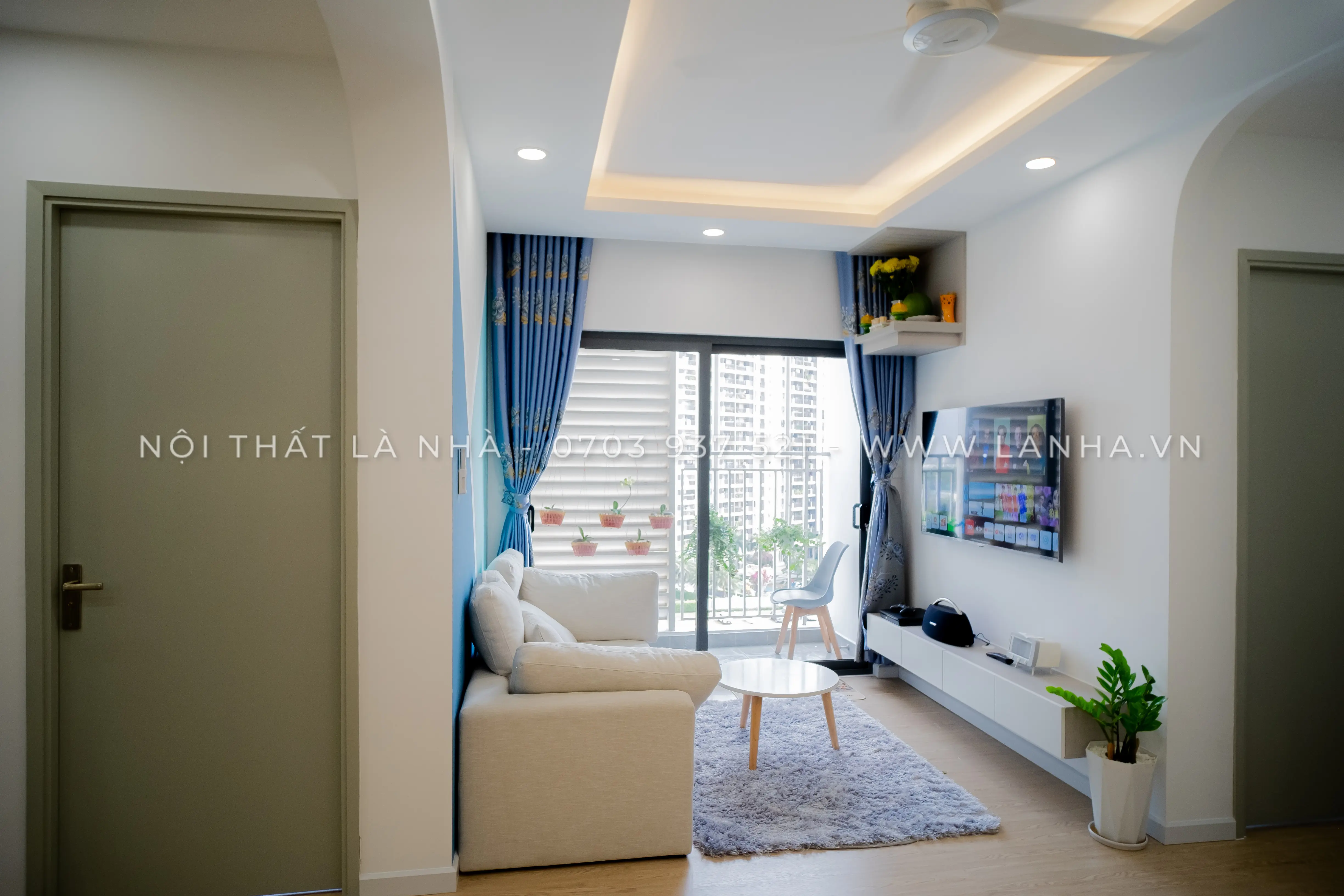 Phong cách thiết kế nội thất trẻ trung cho chung cư