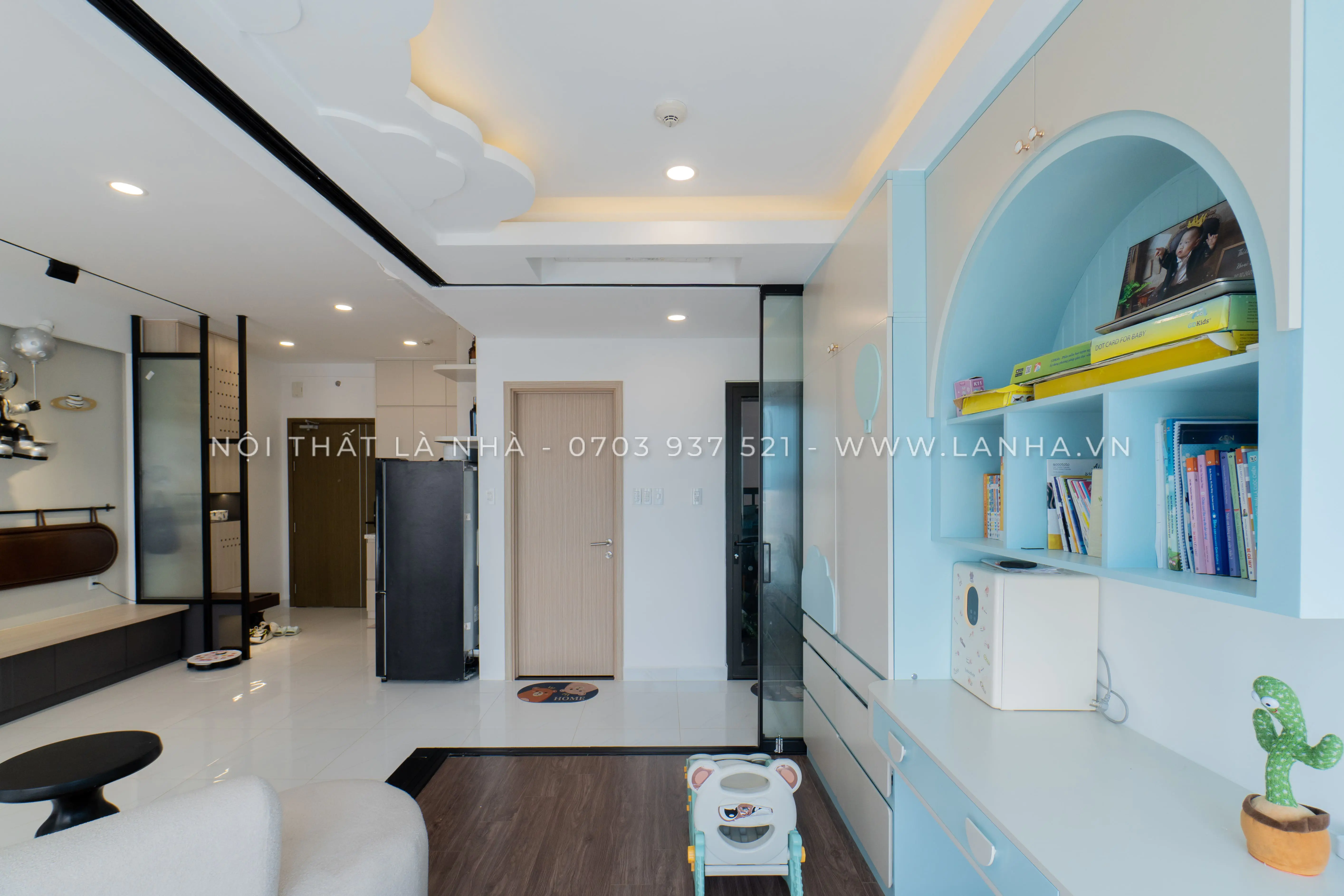 Kết hợp màu sắc nội thất hài hòa, tinh tế