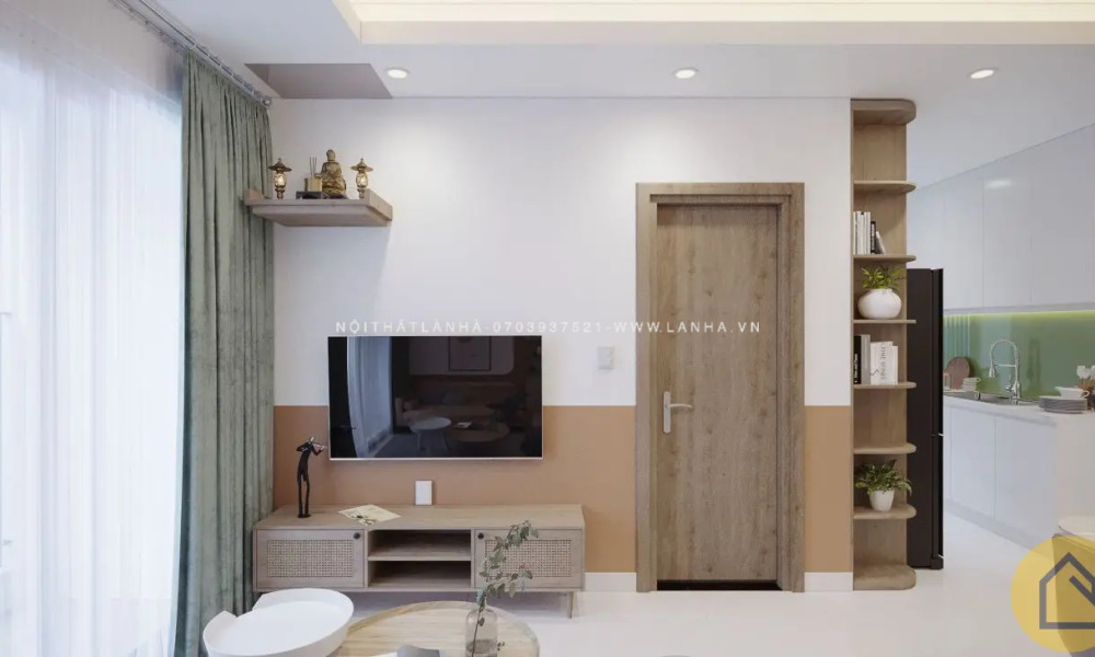 Thiet Ke Noi That Chung Cu 50m2 13 Công trình chung cư Lavita Charm phong cách Wabi Sabi