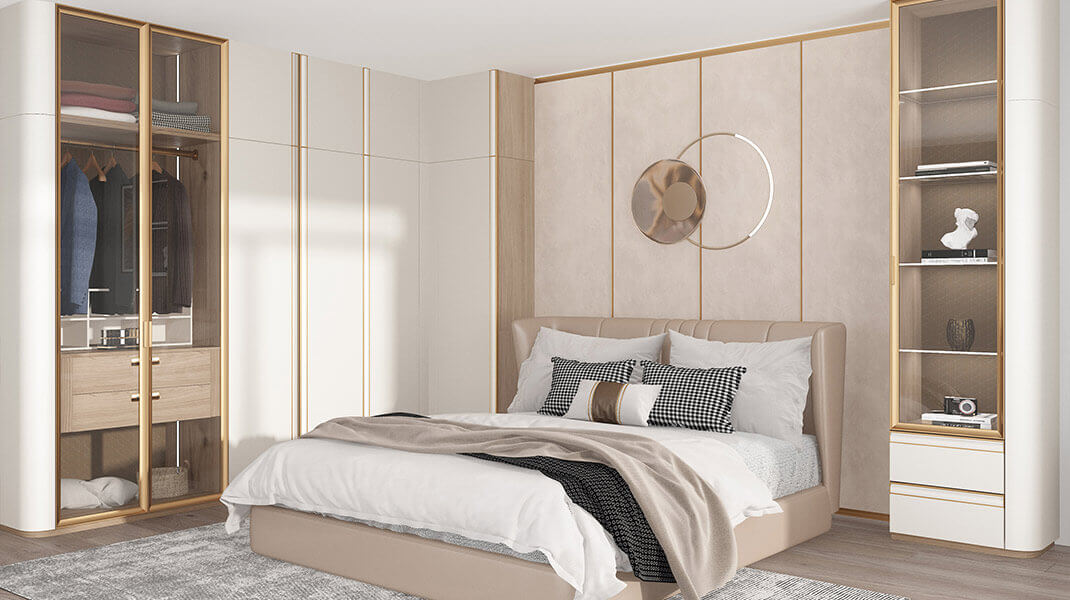 thiet-ke-phong-ngu-10m2-3 Thiết kế nội thất phòng ngủ 10m2