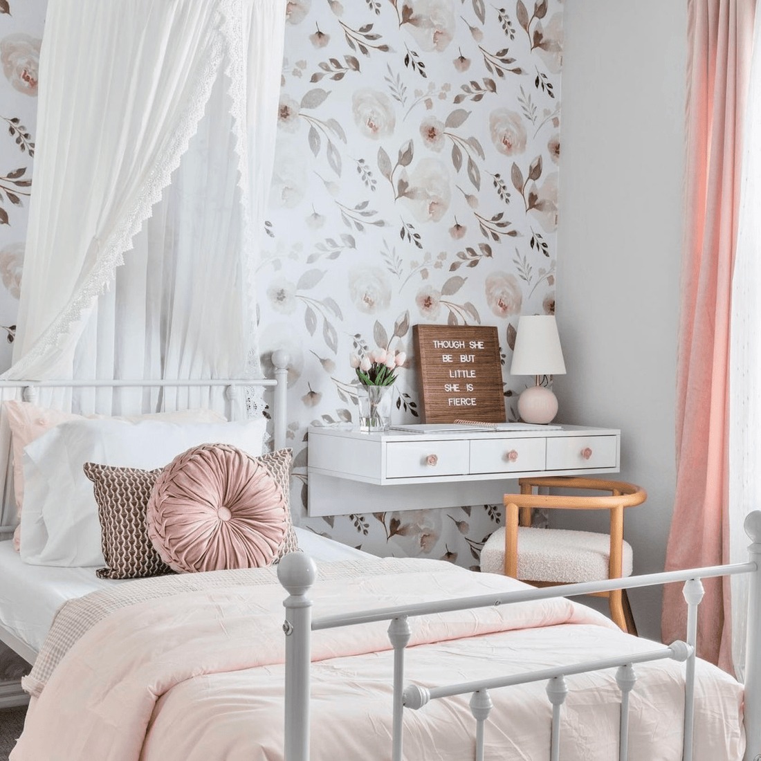 Mẫu phòng ngủ cho bé gái được nhiều mẹ ưa chuộng
