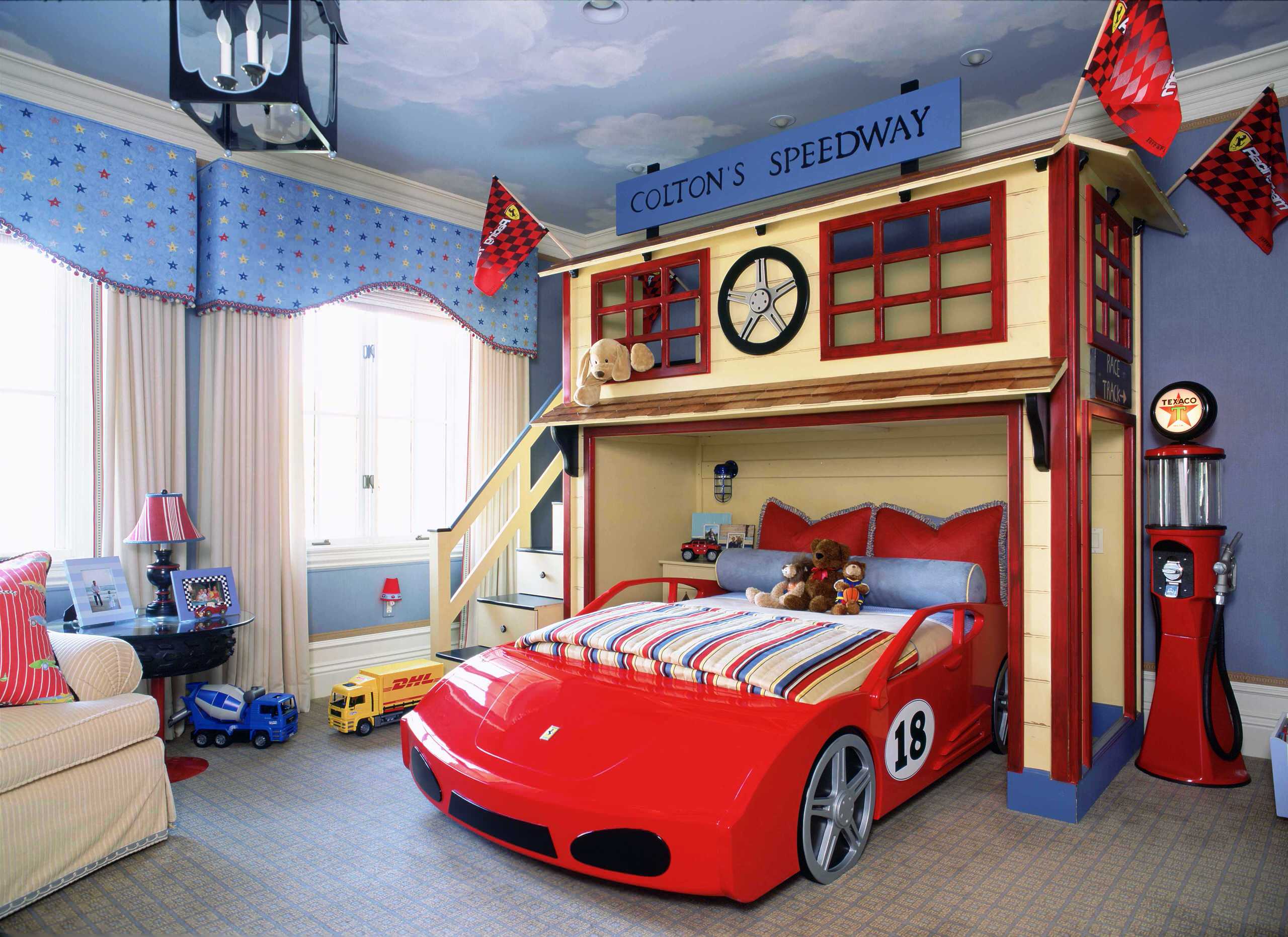 Thiết kế phòng ngủ cho bé trai 15m2