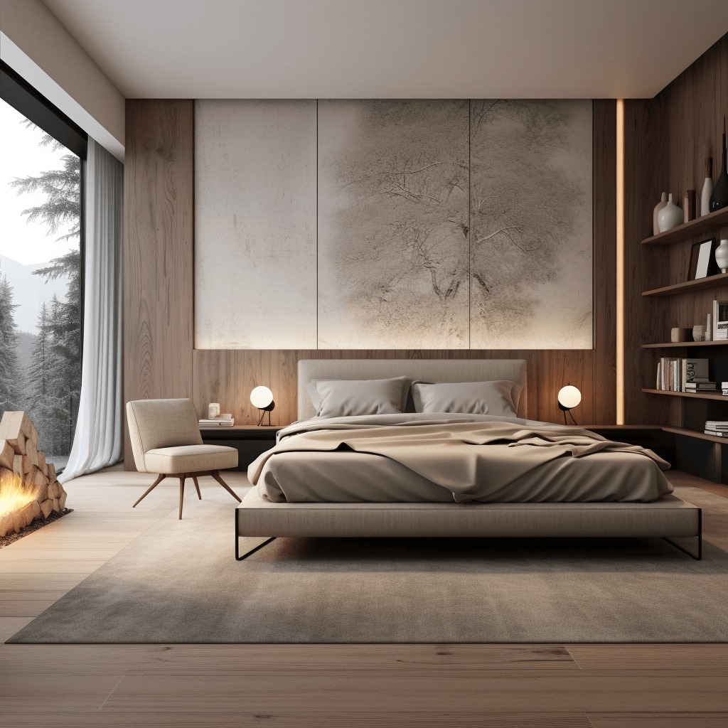 Phòng ngủ hiện đại 15m2