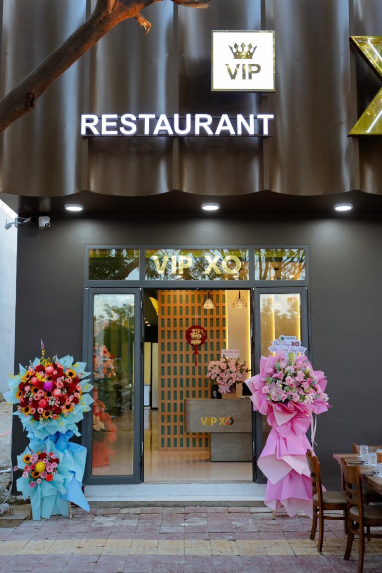 THI CÔNG THIẾT KẾ NỘI THẤT TRỌN GÓI NHÀ HÀNG XO RESTAURANT